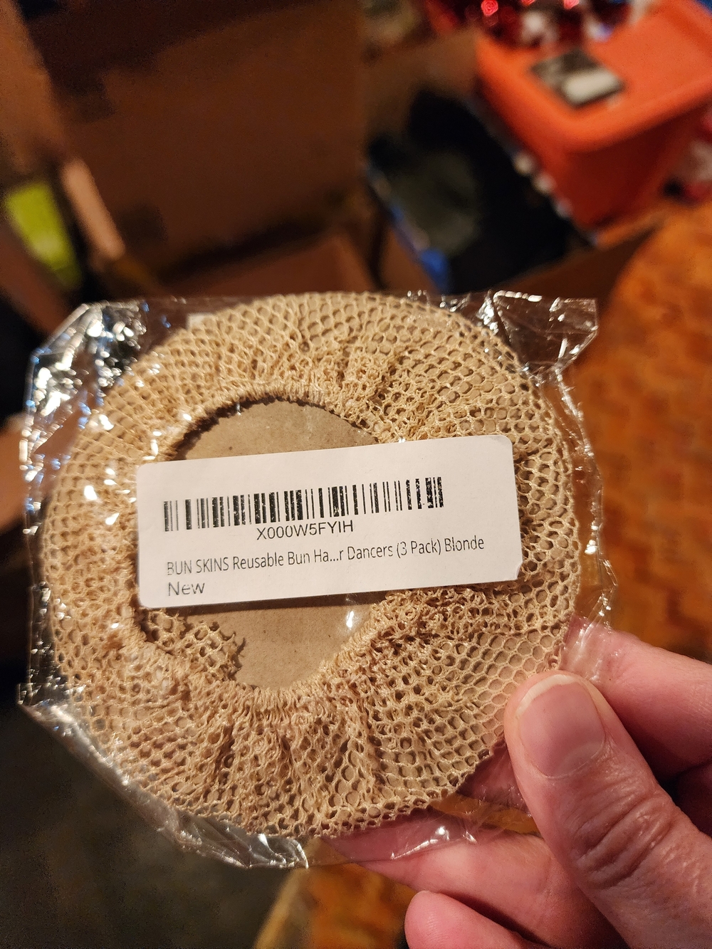 Blonde Reusable Bun Skins Hair Donut (3 Pack)